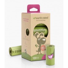 Earth Rated 120 Poo Bags on 8 Refill Rolls (Lavender)